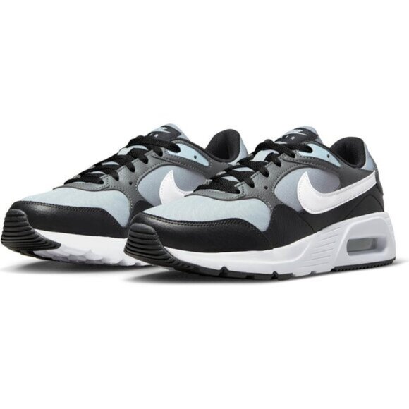 ⚡Nike Men Black/White/Iron Grey/Blue Tint SC Everyday Breathable Casual Sneakers - Picture 2 of 10